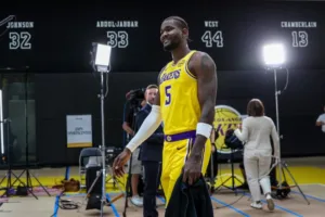 艾頓靜態天賦出色,是湖人中鋒答案/金享娛樂城球小編(photo by lat)