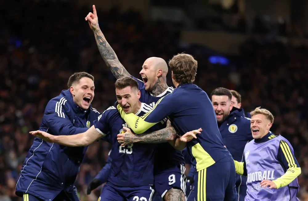 蘇格蘭將在吉列體育場（Gillette Stadium）展開他們的 2026 年世界盃征程。/金享娛樂城