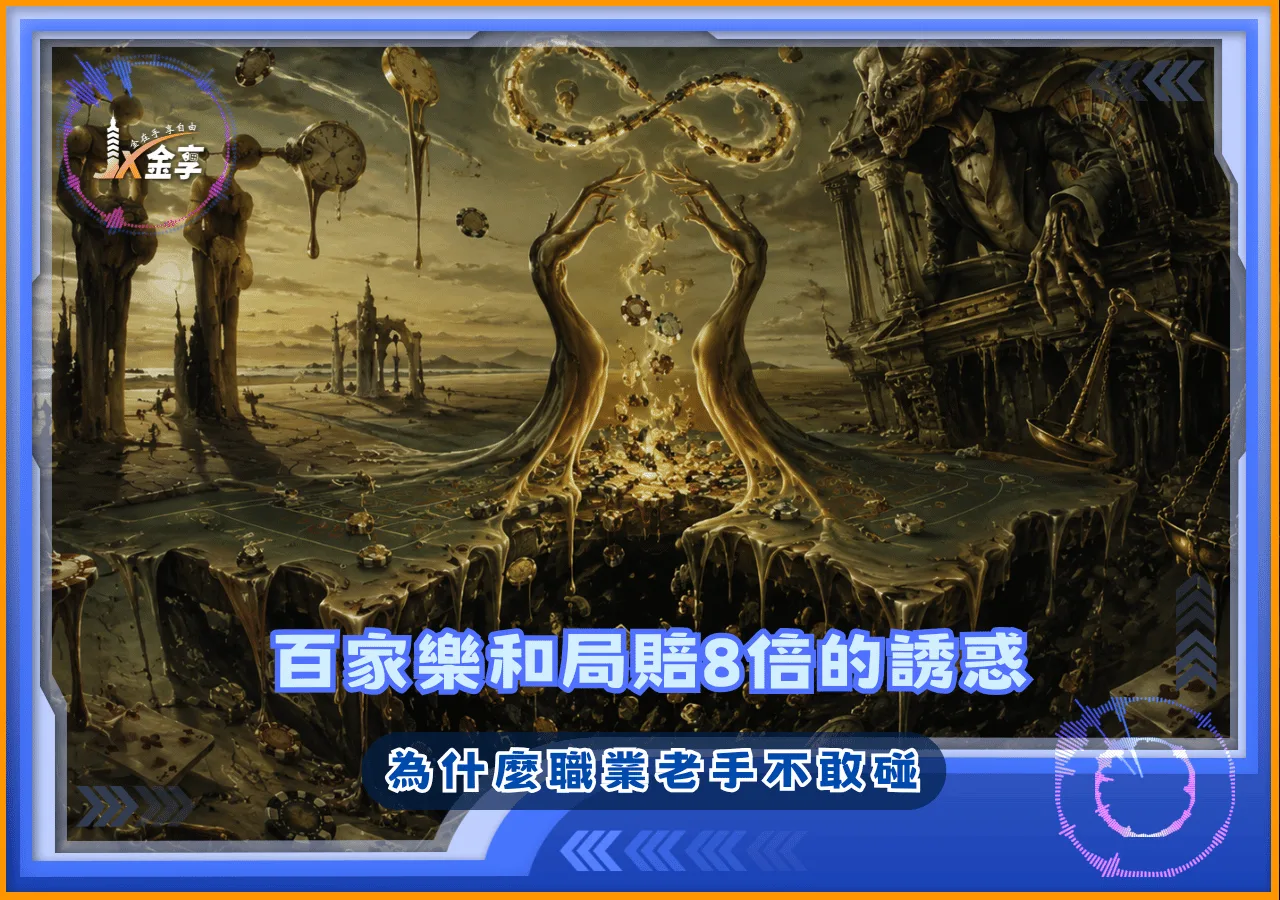 百家樂和局賠8倍的誘惑!為什麼職業老手不敢碰?