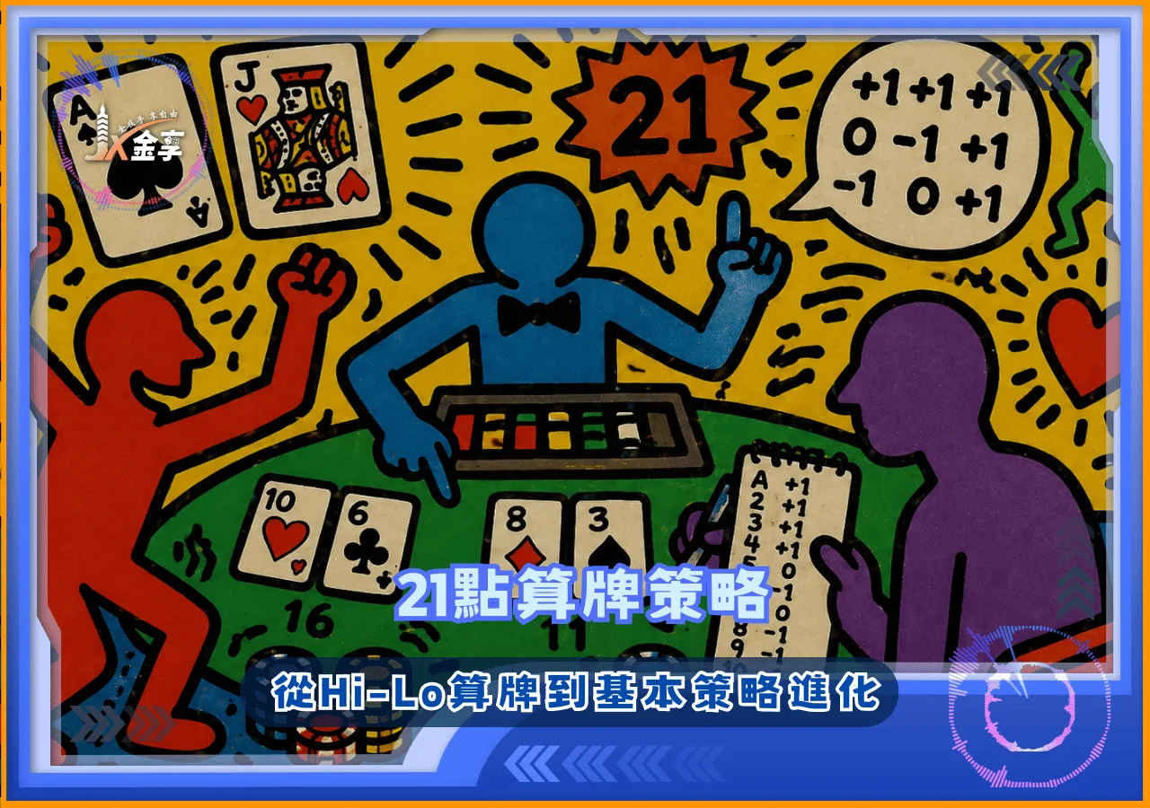 21點算牌策略：從Hi-Lo算牌到基本策略進化