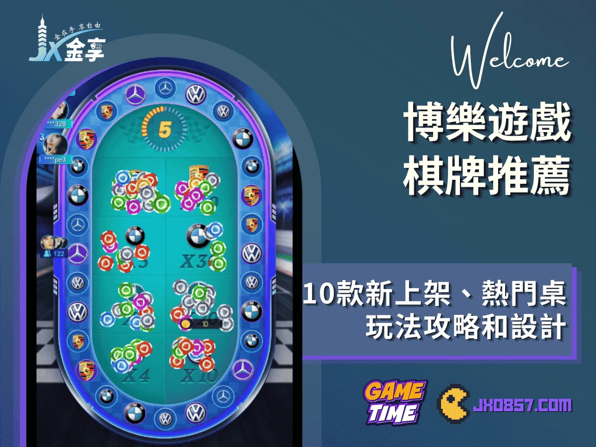 博樂遊戲棋牌推薦｜10款新上架、熱門桌｜玩法攻略和設計